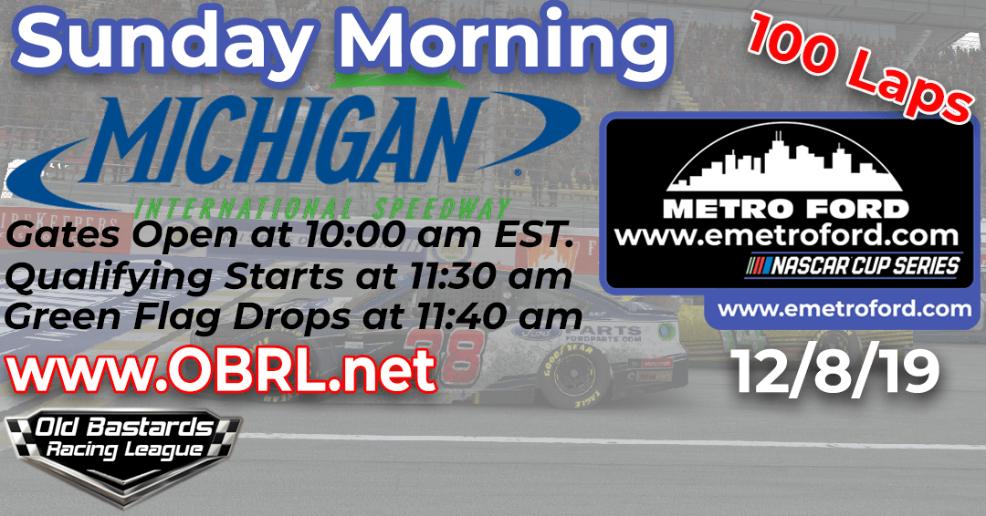 Metro Ford Chicago Cup Series Race at Michigan Int'l Speedway
