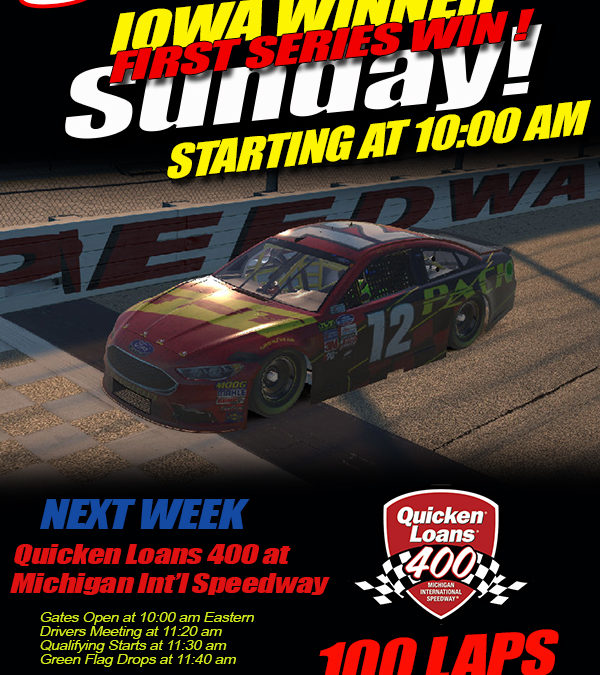 Kent Connolly Nabs 1st Win In Nascar Cup Series at Iowa!
