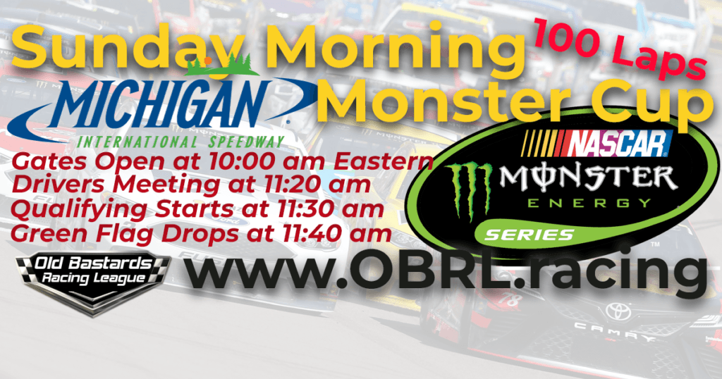Nascar Monster Energy Cup Race at Michigan International Speedway