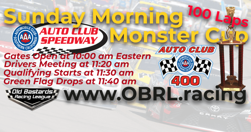 iRacing Monster Cup Race Auto Club Speedway