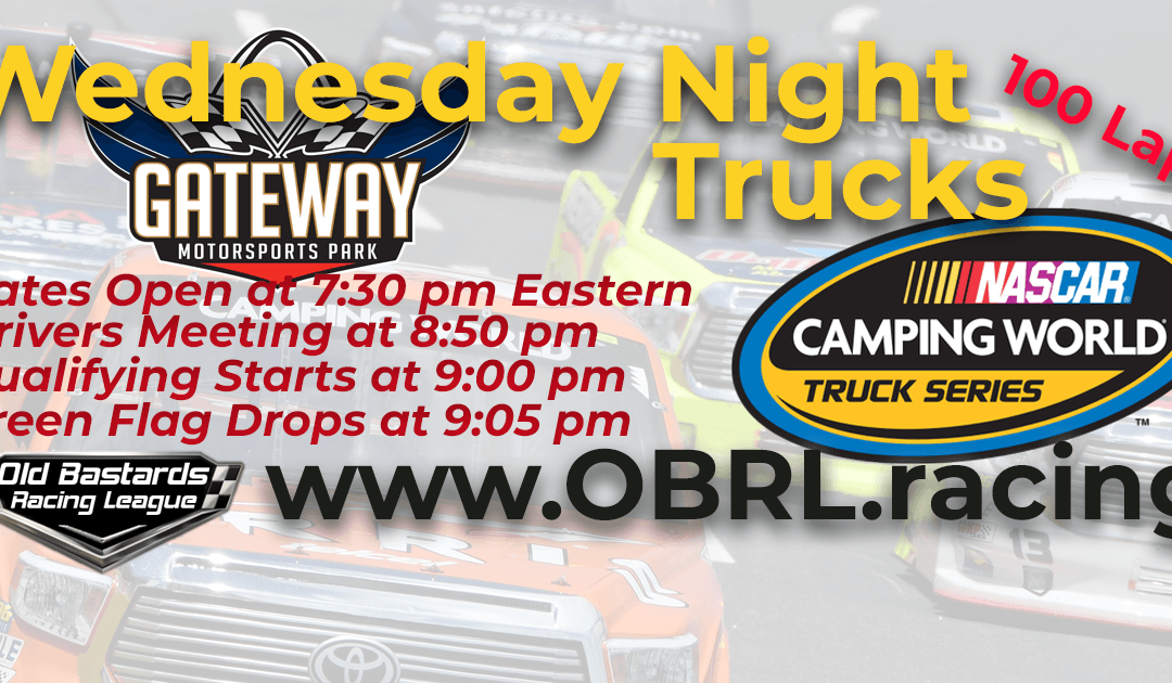 WINNER: Dwayne McArthur #67! Week #2 Wednesday Night Truck Race at Gateway Motorsports Park