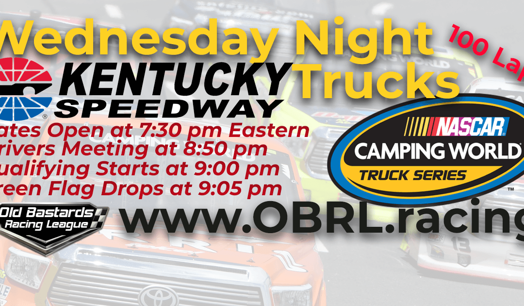 🏁WINNER: Thomas Ogle #11! Week #5 Wednesday Night Truck Race at Kentucky Speedway