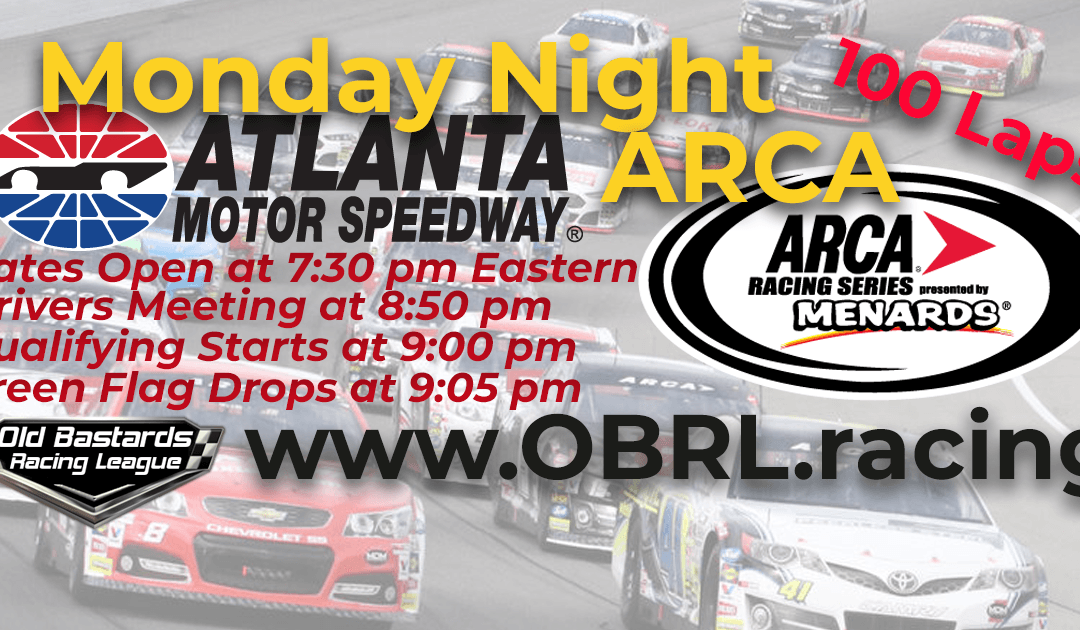 🏁WINNER: Kevin Pearson! Week #8 ARCA iRacing ARCA Series Race Atlanta Motor Speedway