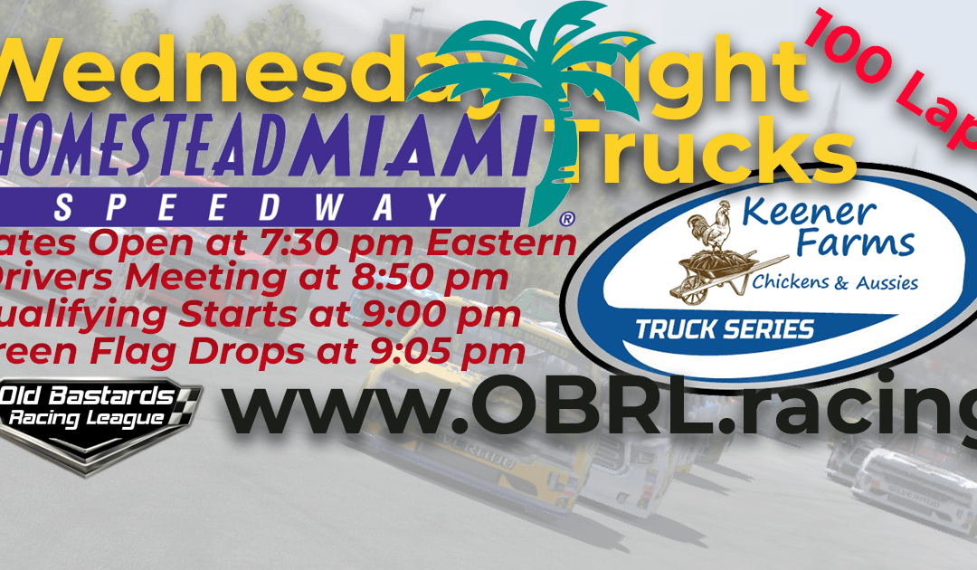 🏁WINNER: Vernon Margheim #77! Week #10 Wednesday Night Keener Farm Truck Series Race at Homestead Miami Speedway
