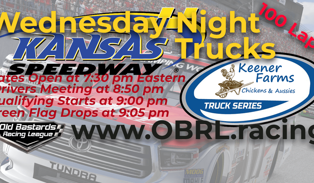 🏁WINNER: Ed Adams #42! Week #6 Wednesday Night Keener Farm Truck Series Race at Kansas Speedway