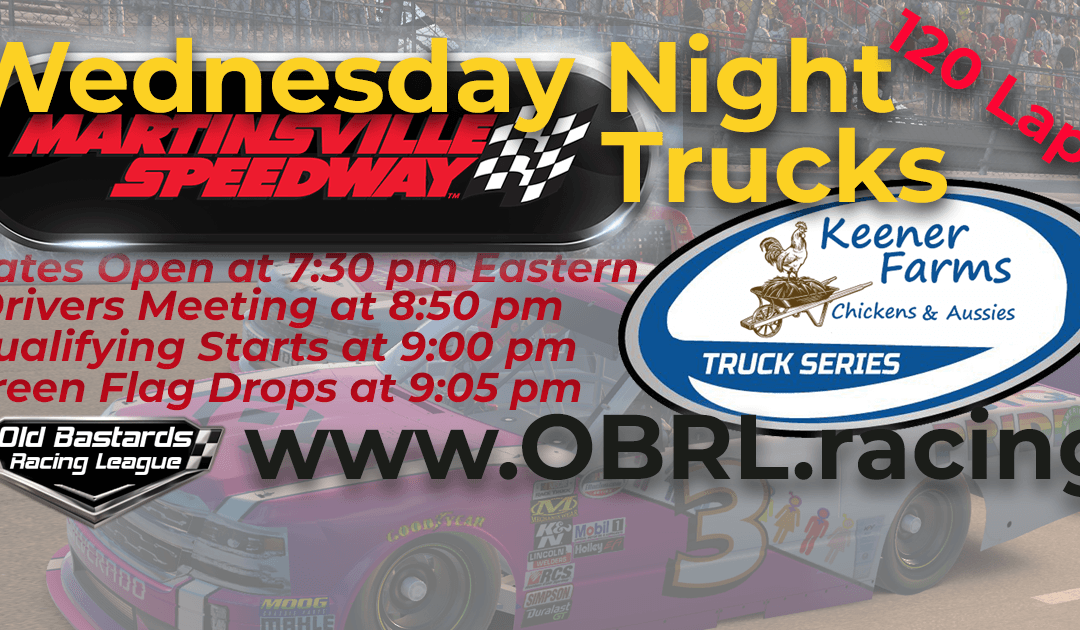 🏁WINNER: Doug Hess! Week #7 Wednesday Night Keener Farm Truck Series Race at Martinsville Speedway