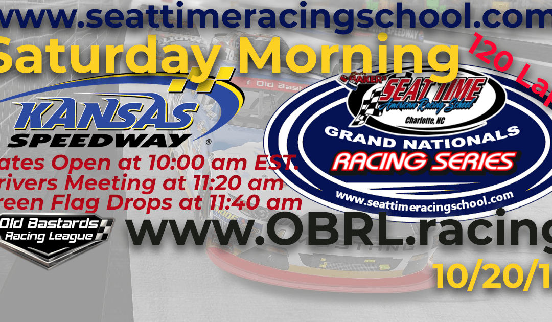 🏁WINNER: Brian Glass #87! Week #36 Nascar Seat Time Racing School Grand ARCA Series Chase Playoff Race Kansas Speedway