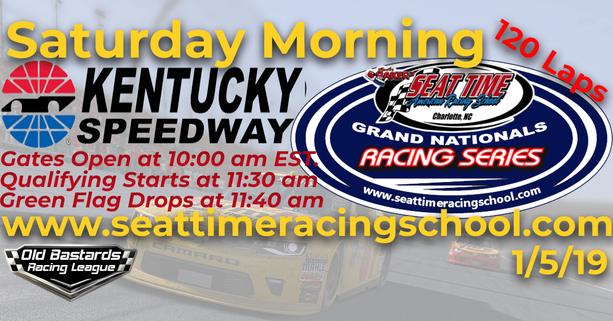 Week #7 Seat Time Racing School Grand Nationals Series Race at Kentucky Speedway