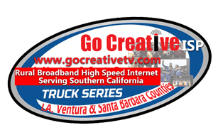 Nascar Go Creative Wireless Broadband ISP Truck Series