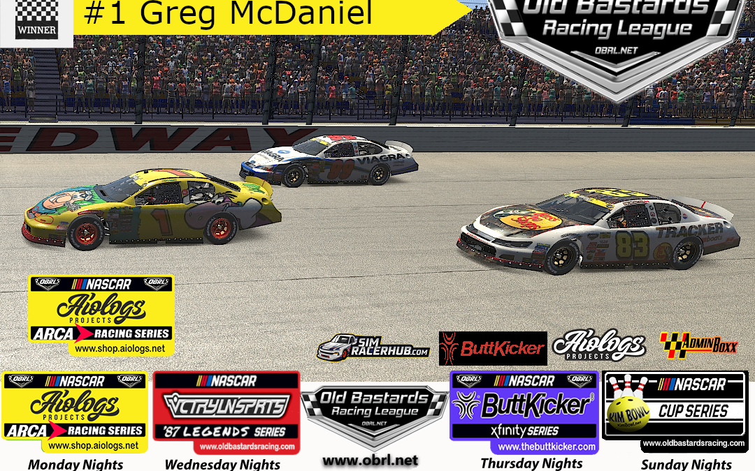 OBRL Arca Series Race Winner — copy